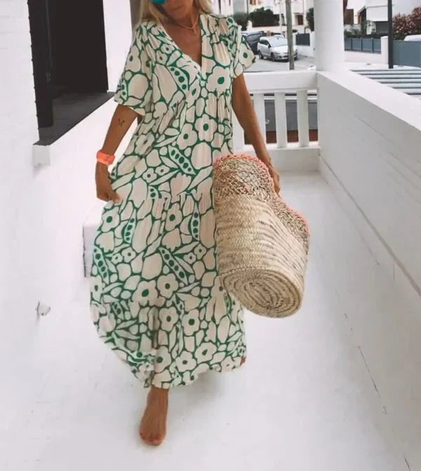 Belezza - Floral maxi dress