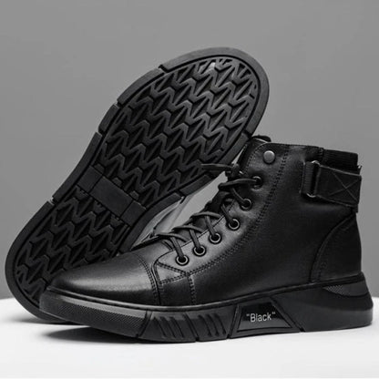 Belezza High-Top Leather Steeple