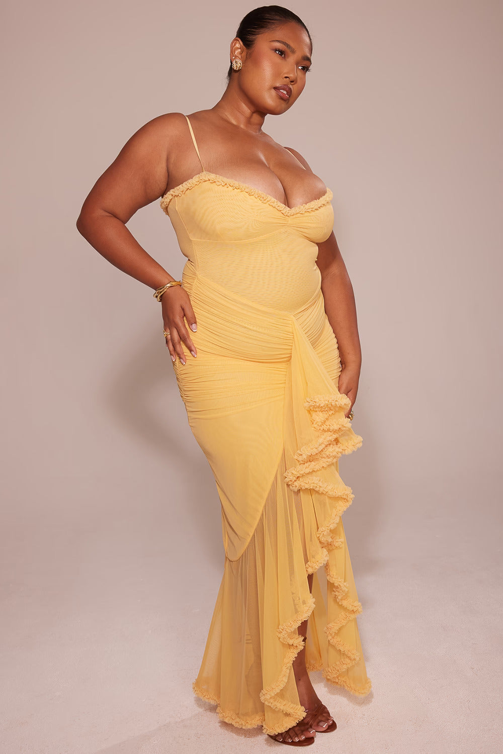 Belezza MAXI DRESS - YELLOW