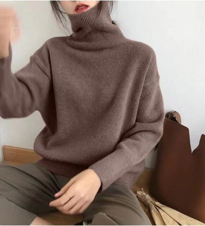 Belezza - Sophisticated Turtleneck Sweater for Women