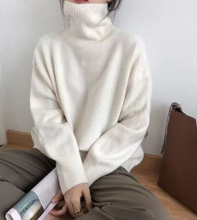 Belezza - Sophisticated Turtleneck Sweater for Women