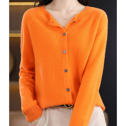 Women's Button-Down Knit Cardigan | Soft, Long Sleeve Casual Sweater