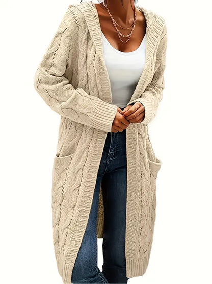 Belezza Knit Hooded Cardigan for women