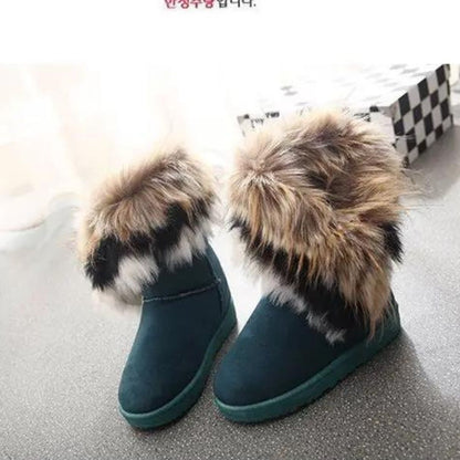 Fur snow boots for women | Aronia