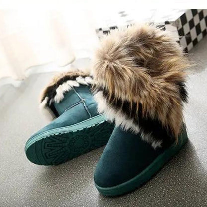 Fur snow boots for women | Aronia