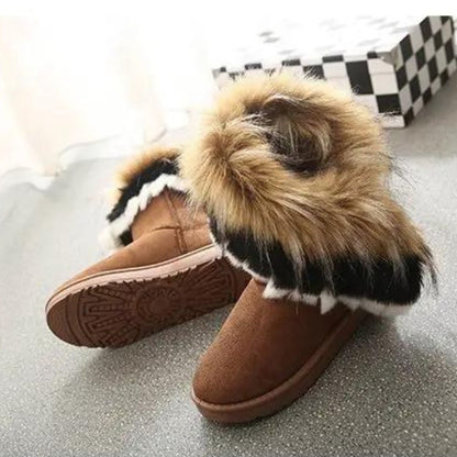 Fur snow boots for women | Aronia