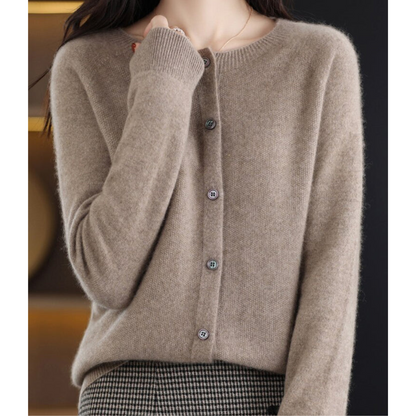 Women's Button-Down Knit Cardigan | Soft, Long Sleeve Casual Sweater