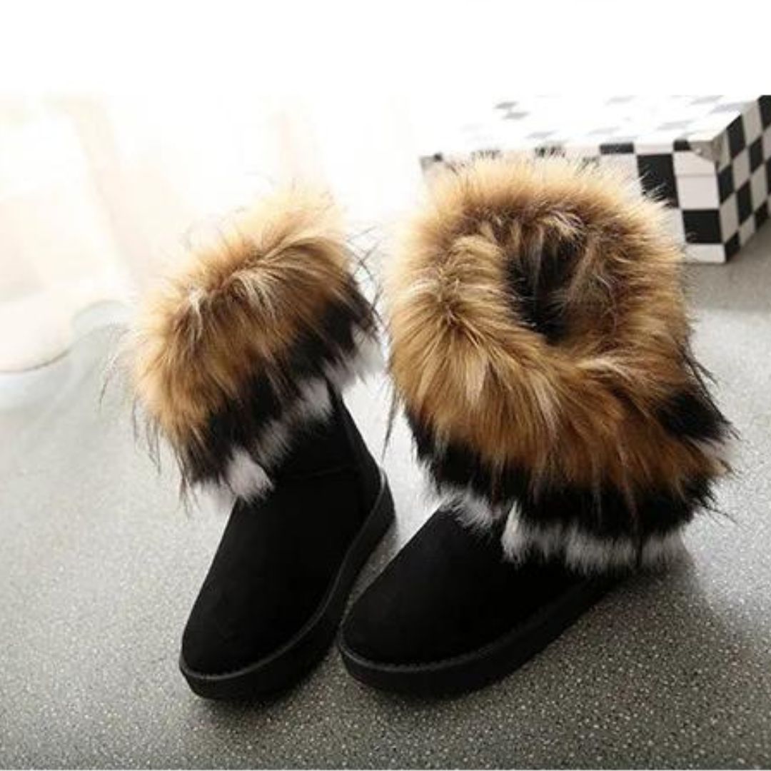 Fur snow boots for women | Aronia