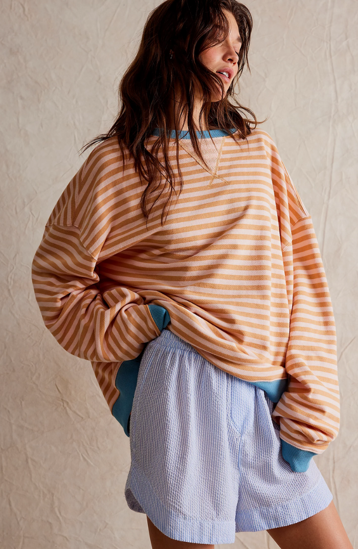 Belezza | Striped Oversize Pullover