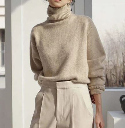 Belezza - Sophisticated Turtleneck Sweater for Women