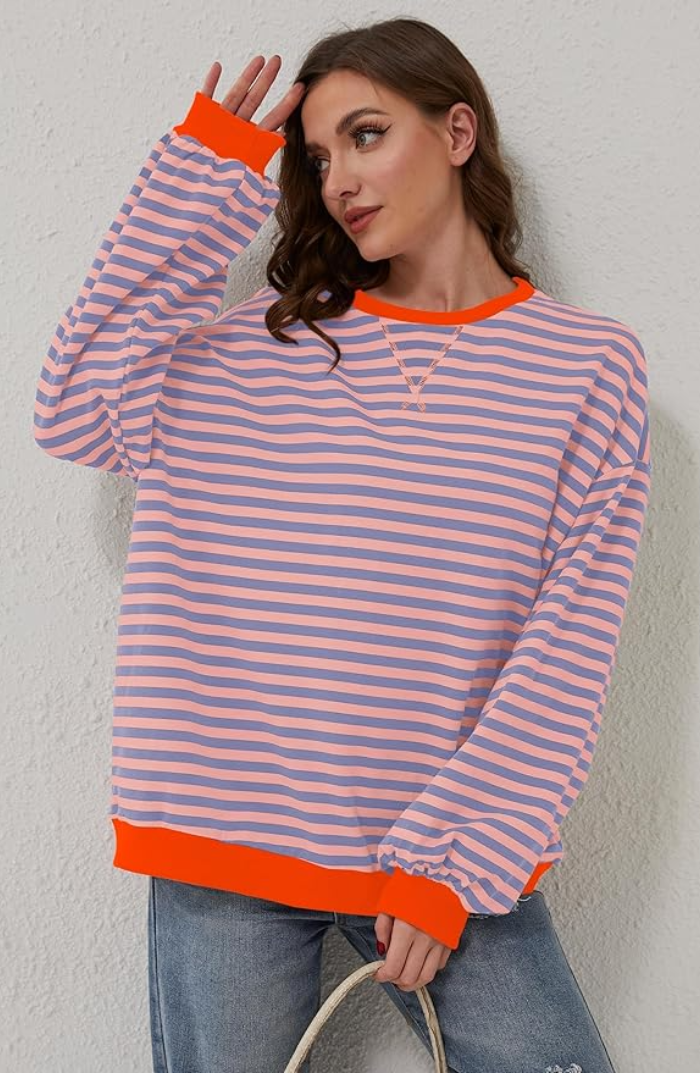 Belezza - Cozy Stripes Sweatshirt