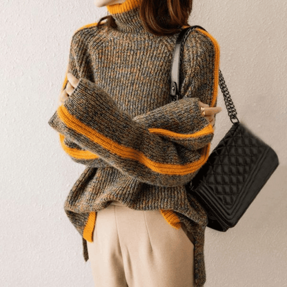 Belezza - Knitted turtleneck jumper