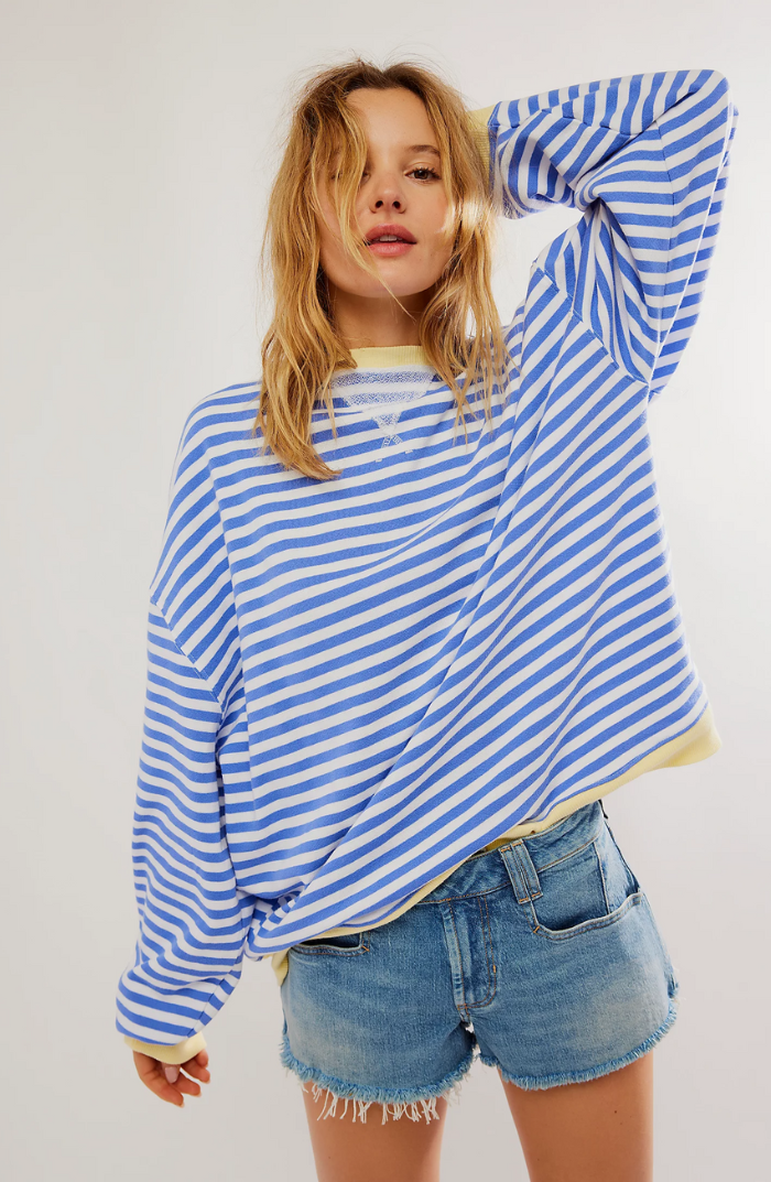 Belezza | Striped Oversize Pullover