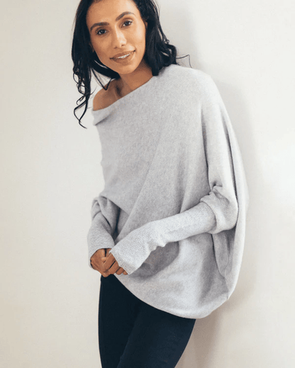 Belezza | Elegant Off-Shoulder Sweater for Women