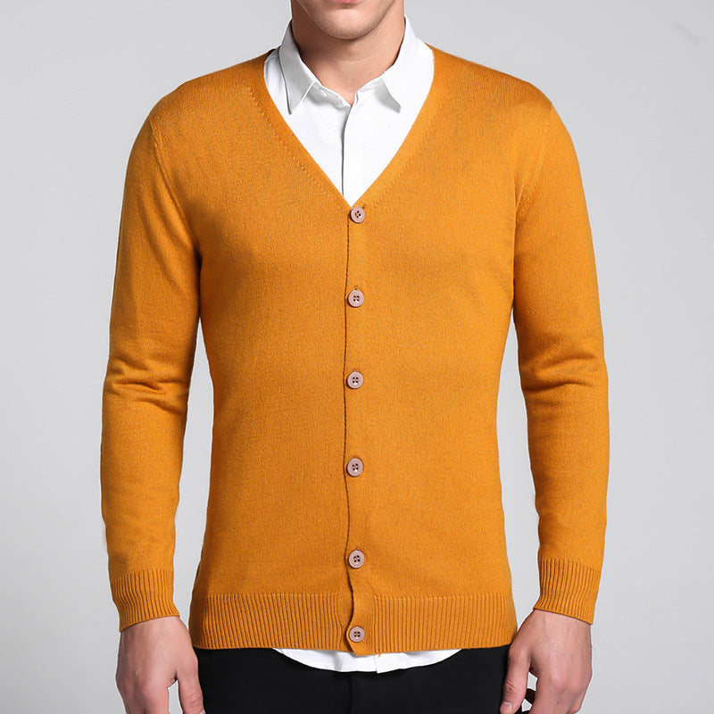 Belezza men's cardigan with button