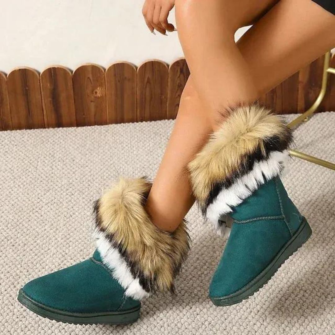 Fur snow boots for women | Aronia