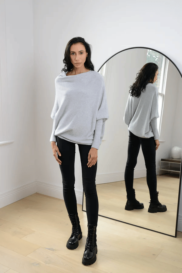 Belezza | Elegant Off-Shoulder Sweater for Women