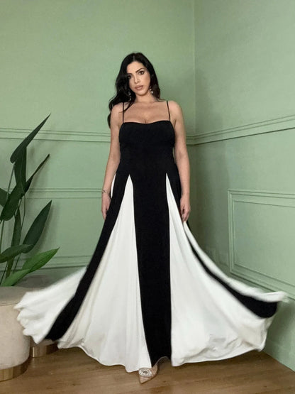 Belezza - two tone long dress