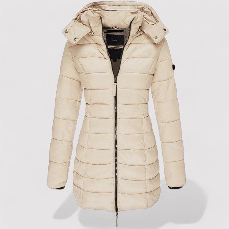 Belezza | Windproof Women's Down Jacket With Hood