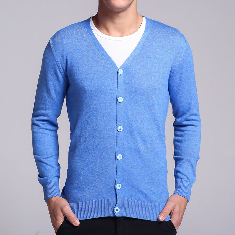 Belezza men's cardigan with button