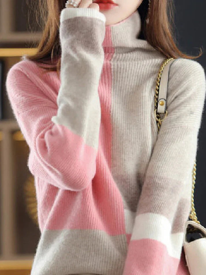 Belezza - classic women's turtleneck sweater