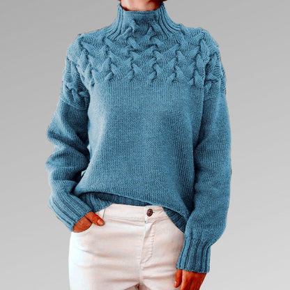 Belezza & Warm Davila Sweater with High Neck