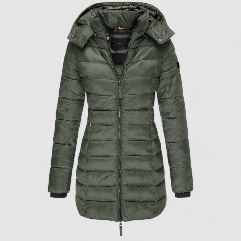 Belezza | Windproof Women's Down Jacket With Hood