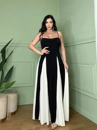 Belezza - two tone long dress