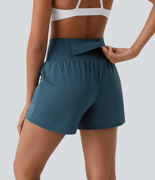 Belezza | 2-in-1 High Waist Yoga Shorts