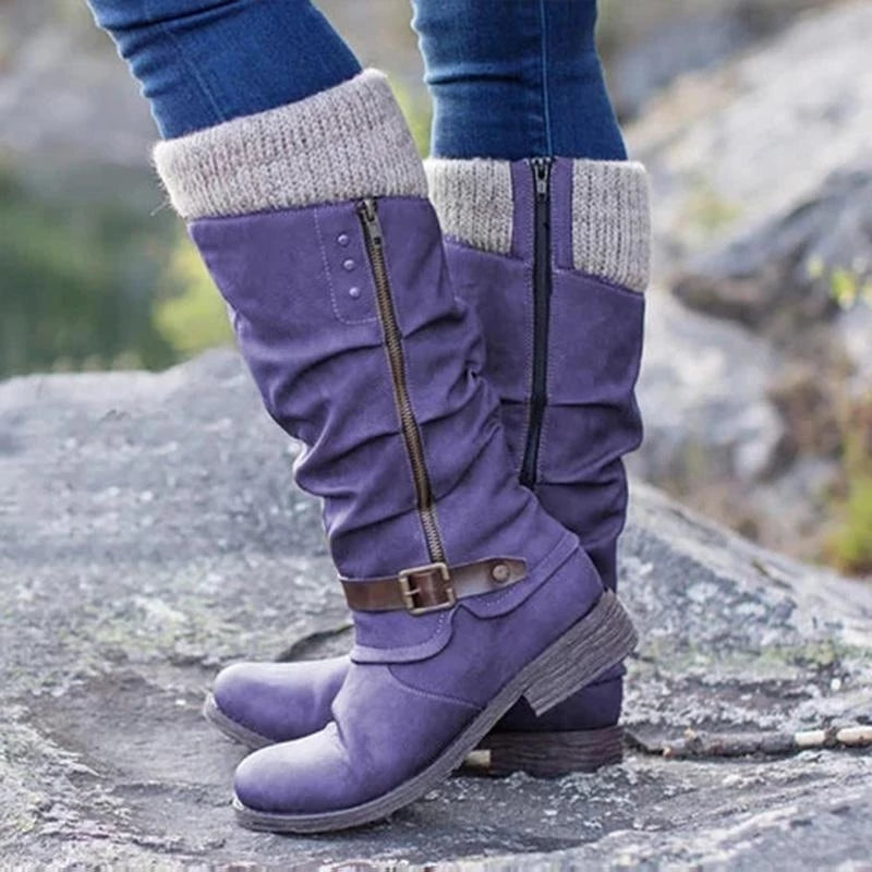 Foot-supporting boots with flat heel | Marchena