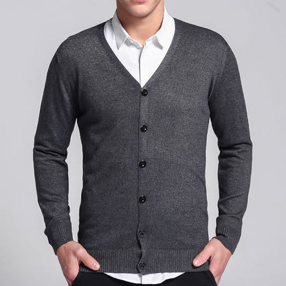 Belezza men's cardigan with button