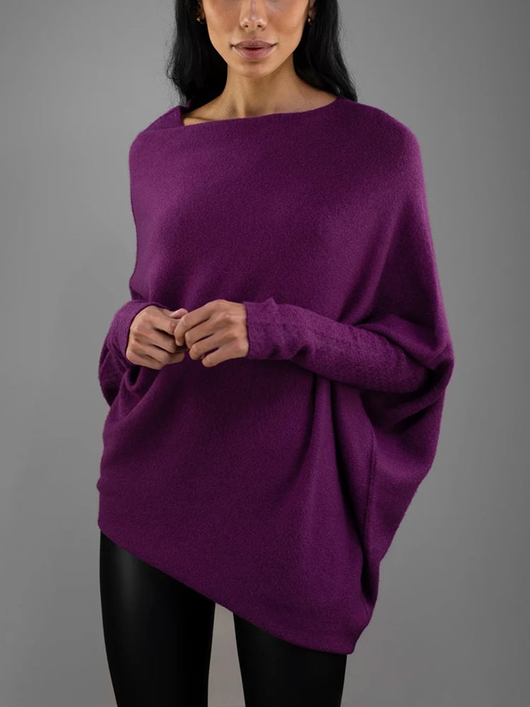 Belezza | Elegant Off-Shoulder Sweater for Women