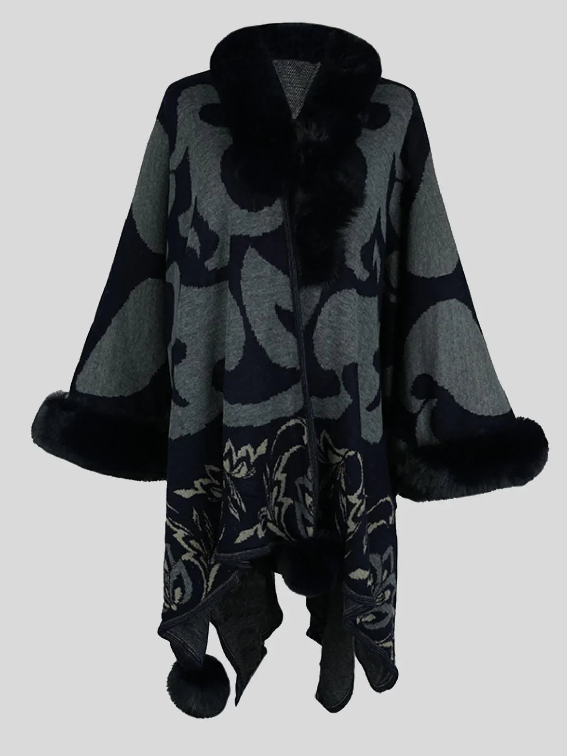 Belezza - Stylish Poncho for Winter