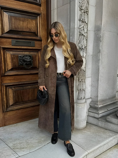 Belezza | Long Coat With Belt