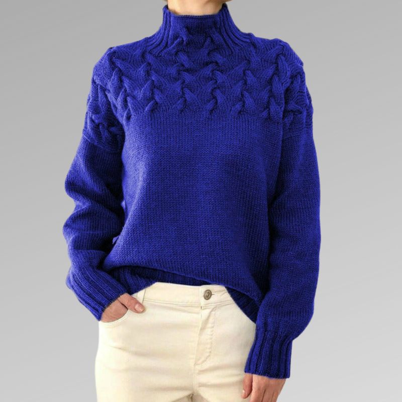 Belezza & Warm Davila Sweater with High Neck