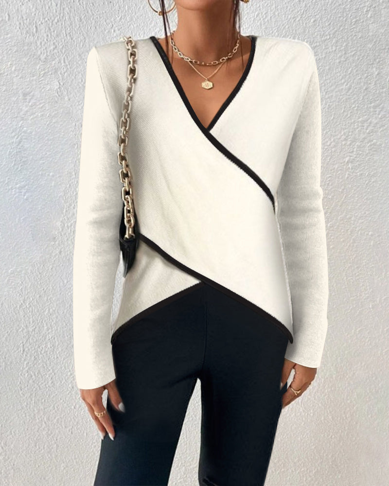 Iri – Elegant V-neck Jumper