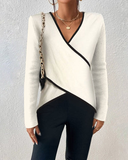 Iri – Elegant V-neck Jumper