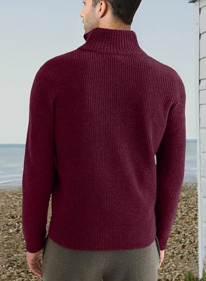 Belezza | Stylish Zipper Pullover for Men