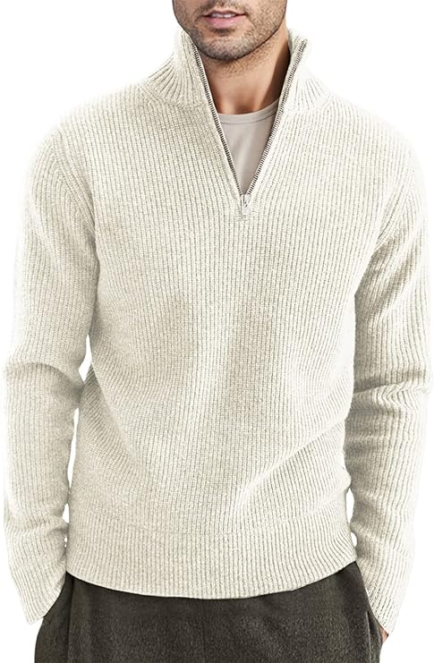 Belezza | Stylish Zipper Pullover for Men