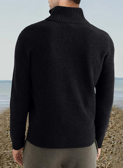 Belezza | Stylish Zipper Pullover for Men