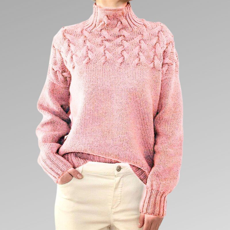 Belezza & Warm Davila Sweater with High Neck