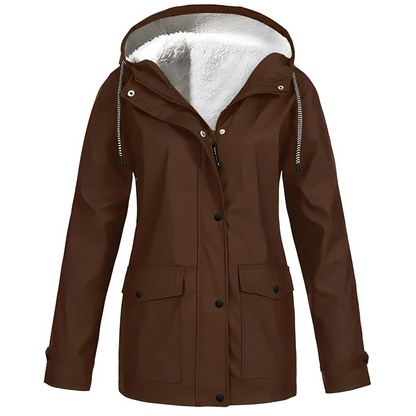 Belezza - Fleece-Lined Raincoat for Women