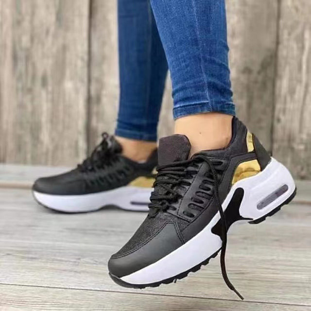 Belezza Sneakers | Women's Casual Shoes with Cushioned Heel