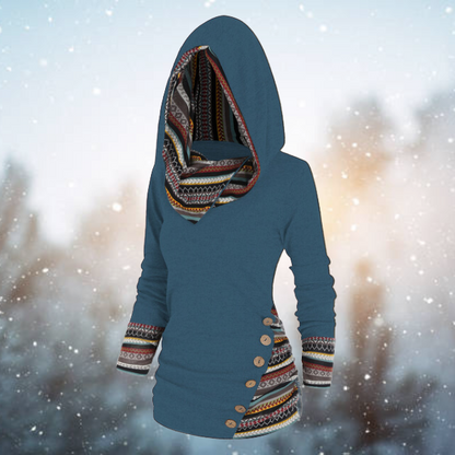 Belezza Bohemian Hooded Top for women