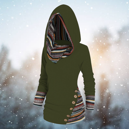 Belezza Bohemian Hooded Top for women