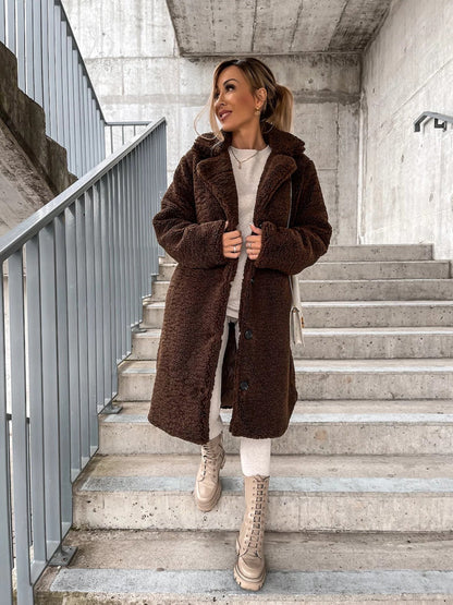 Belezza Teddy Long Coat