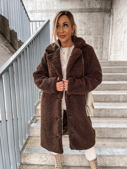 Belezza Teddy Long Coat