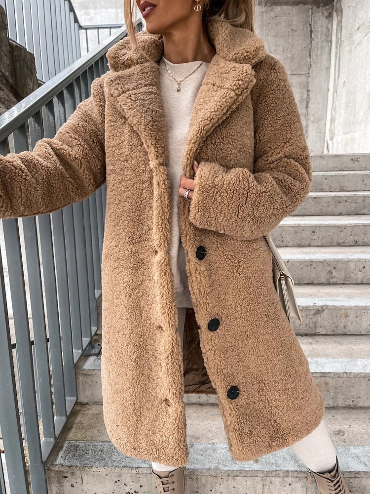 Belezza Teddy Long Coat