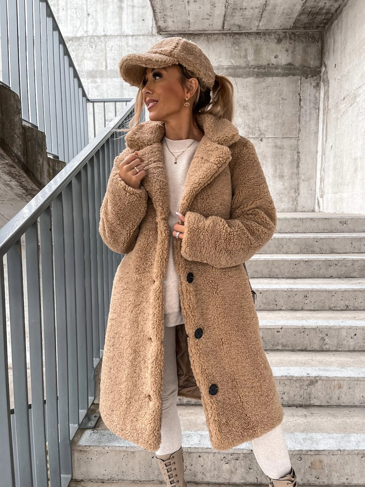 Belezza Teddy Long Coat