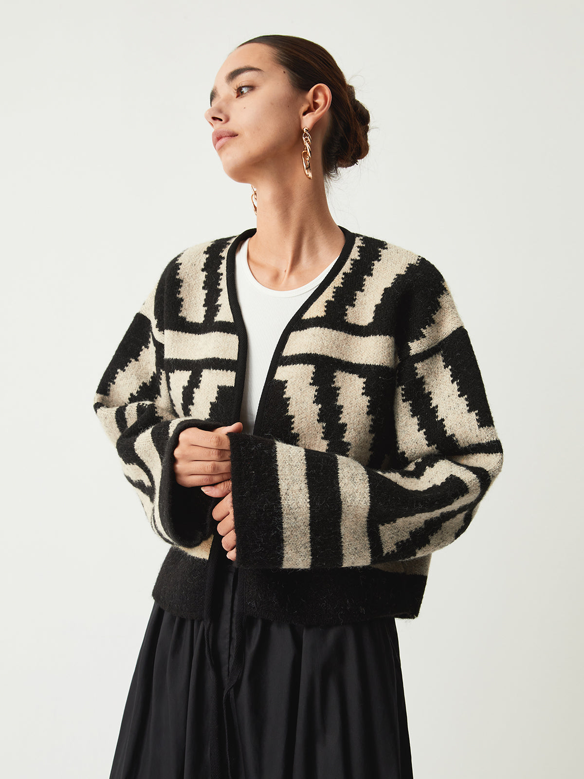 Belezza Print Kimono Cardigan